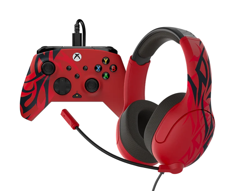 Rematch™ Advanced Wired Controller & Airlite™ Fit Wired Headset Bundle