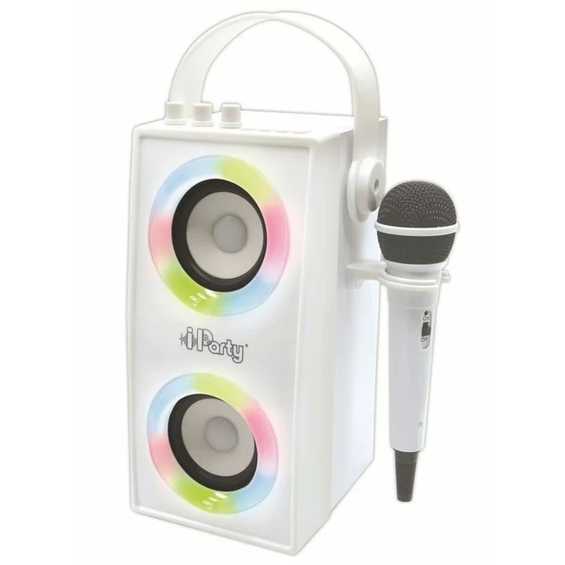 Altoparlante portatile iParty Lexibook BTP180Z Bluetooth bianco