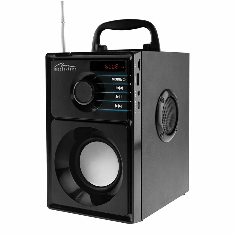 Altoparlanti Bluetooth portatili Media Tech MT3179 Nero 15 W