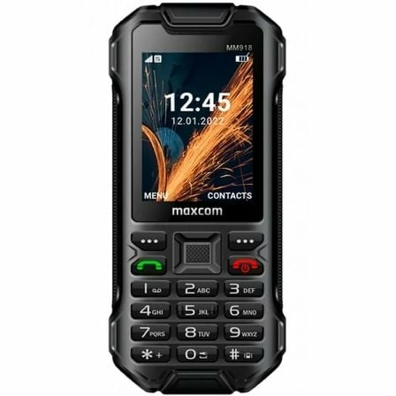 Telefono cellulare per anziani Maxcom MM918-NERO