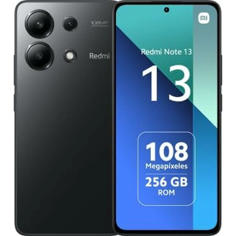 Smartphone Xiaomi Redmi Note 13 256 GB 6,67" Dimensione 6080 8 GB RAM Nero