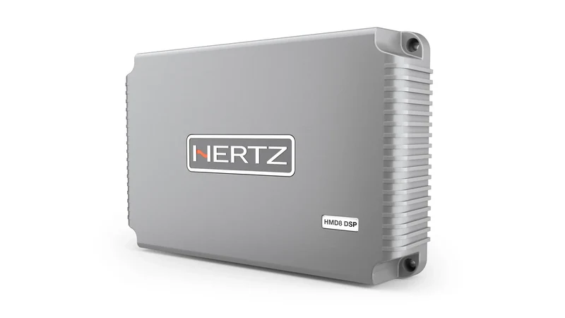 Hertz HMD8 DSP 24V amplificatore marino 8 canali 260W con DSP - 24V