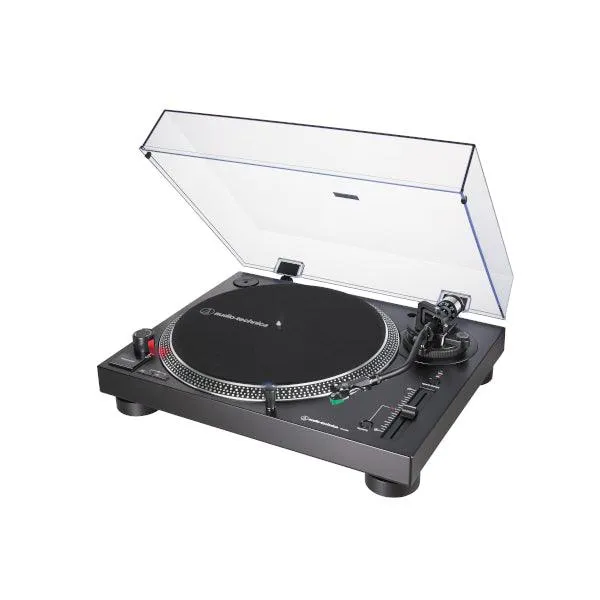 Audio Technica AT-LP120XBT USB BK GIradischi DJ e hifi trazione diretta con Bluetooth e USB