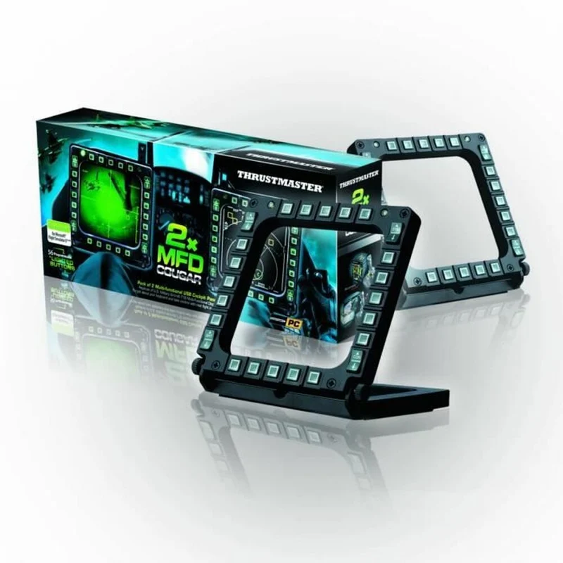 Controllo del gioco Thrustmaster MFD Cougar Pack Nero PC