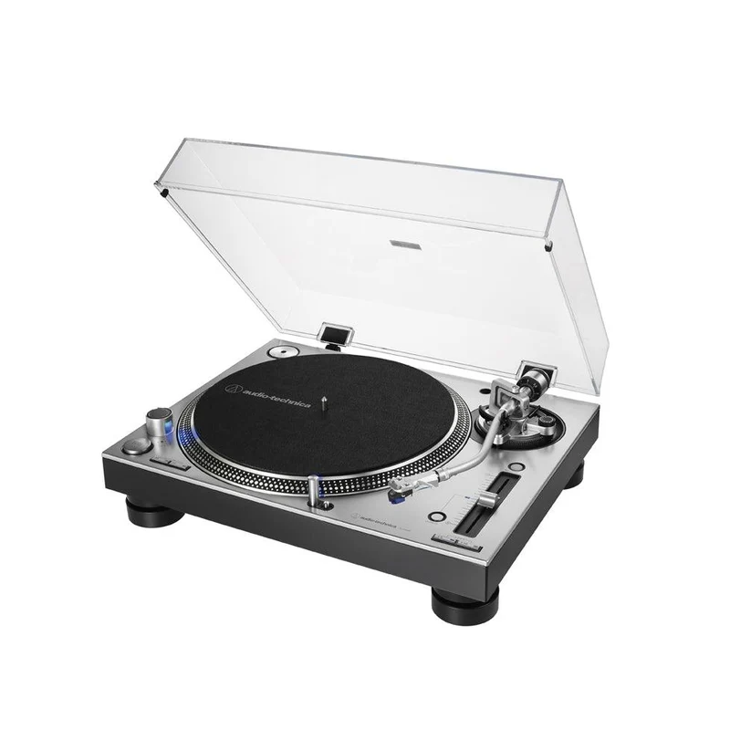 Audio Technica AT-LP140XP SILVER Giradischi Dj professionale trazione diretta
