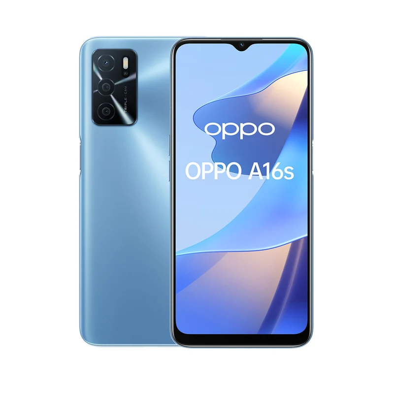 Smartphone Oppo A16s 6,5" Octa Core 4 GB RAM 64 GB Blu 4 GB RAM ARM Cortex-A53 MediaTek Helio G35 6,52" 64 GB