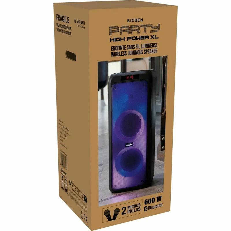 Altoparlanti Bluetooth portatili Big Ben Interactive 600 W