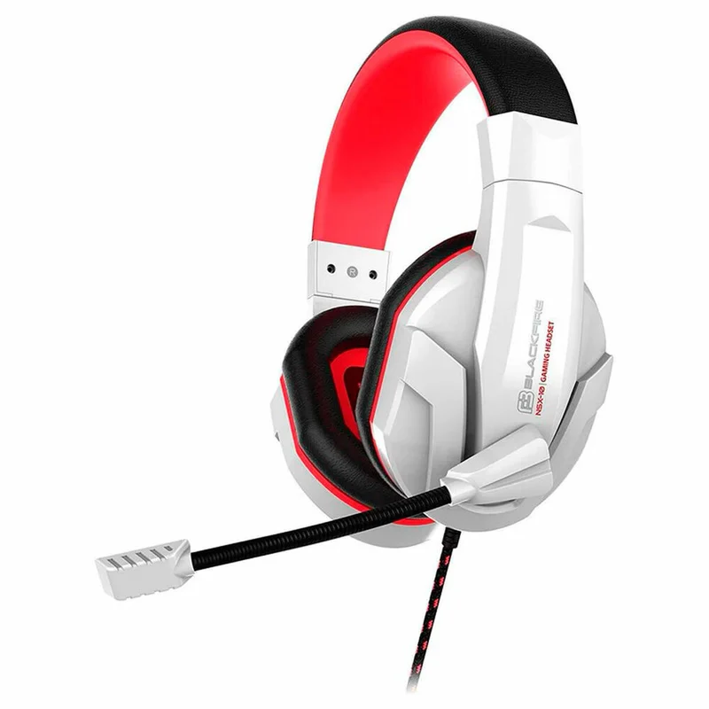 Cuffie con microfono Blackfire NSX-10 bianche