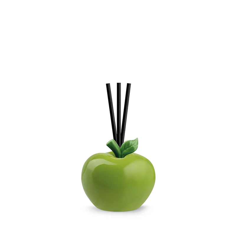 Diffusore Mela Verde con Bastoncini Chanel 6 cm