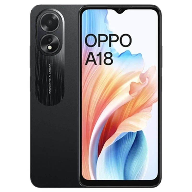 Smartphone Oppo A18 6,5" MediaTek Helio G85 4 GB RAM 128 GB Nero