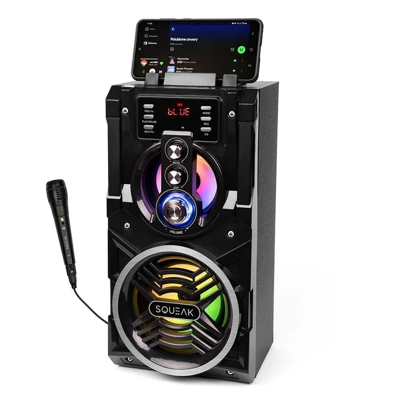 Altoparlanti Bluetooth portatili SQUEAK SQ1000 Nero 20 W