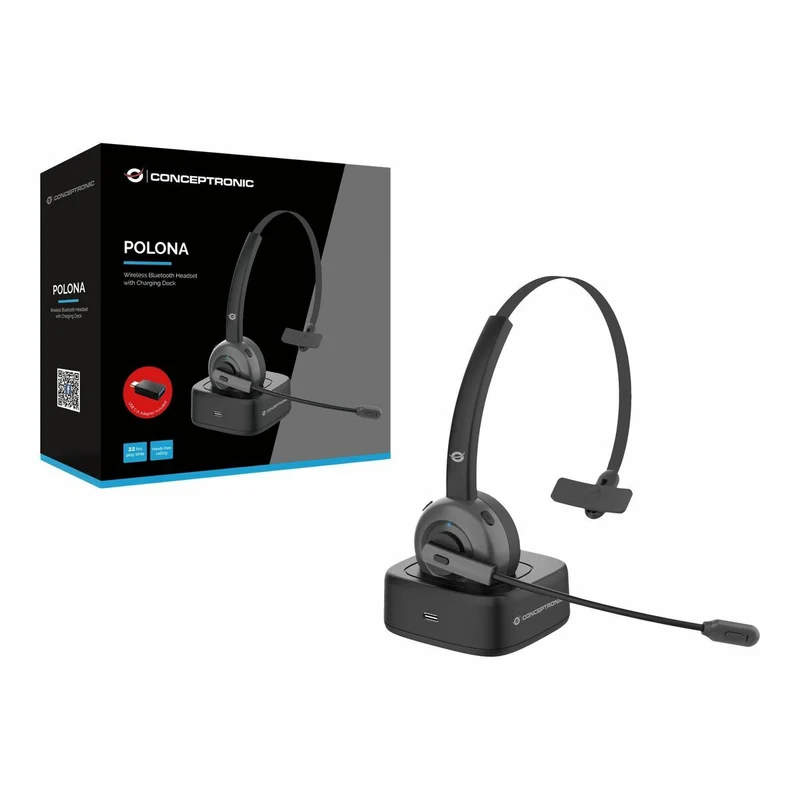 Cuffie Conceptronic POLONA03BD Nere