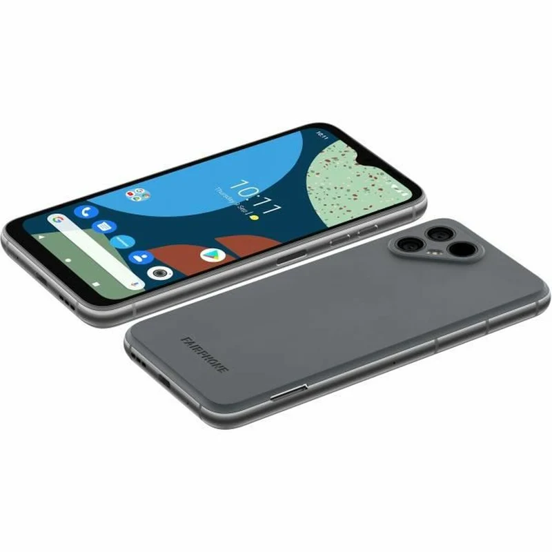 Smartphone Fairphone 4 Nero Grigio 6 GB RAM Qualcomm Snapdragon 750G 128 GB