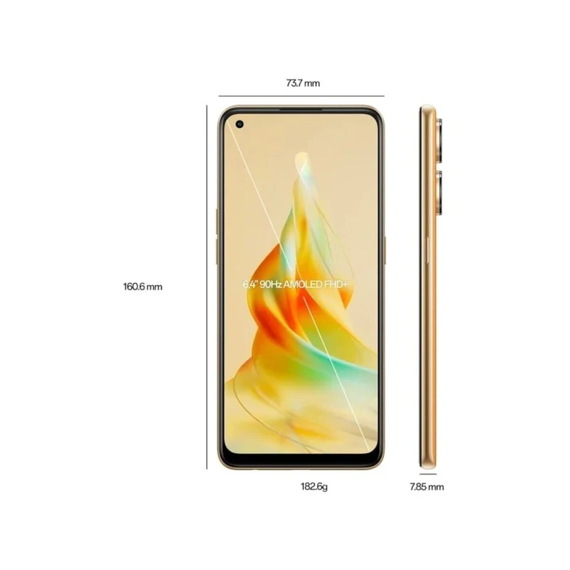 Smartphone Oppo Reno 8T Arancione 8 GB RAM 128 GB 6,43"