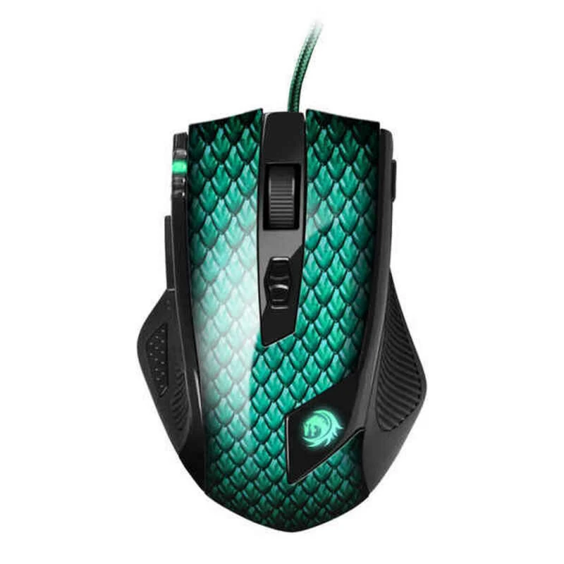 Mouse da gioco Sharkoon Drakonia Nero