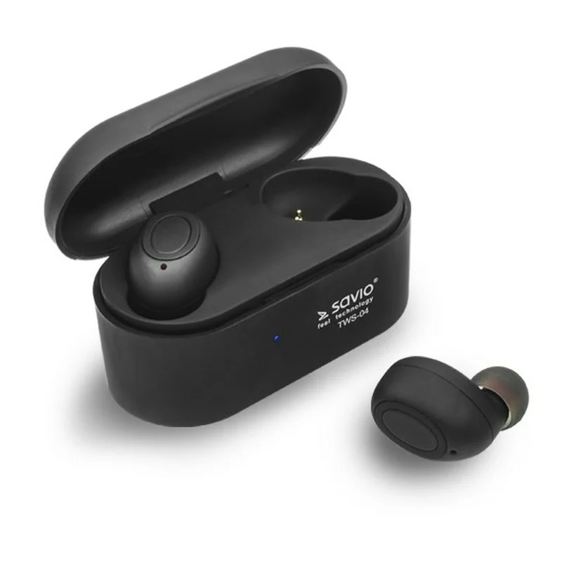 Cuffie Bluetooth In-Ear Savio TWS-04 Nero Grafite