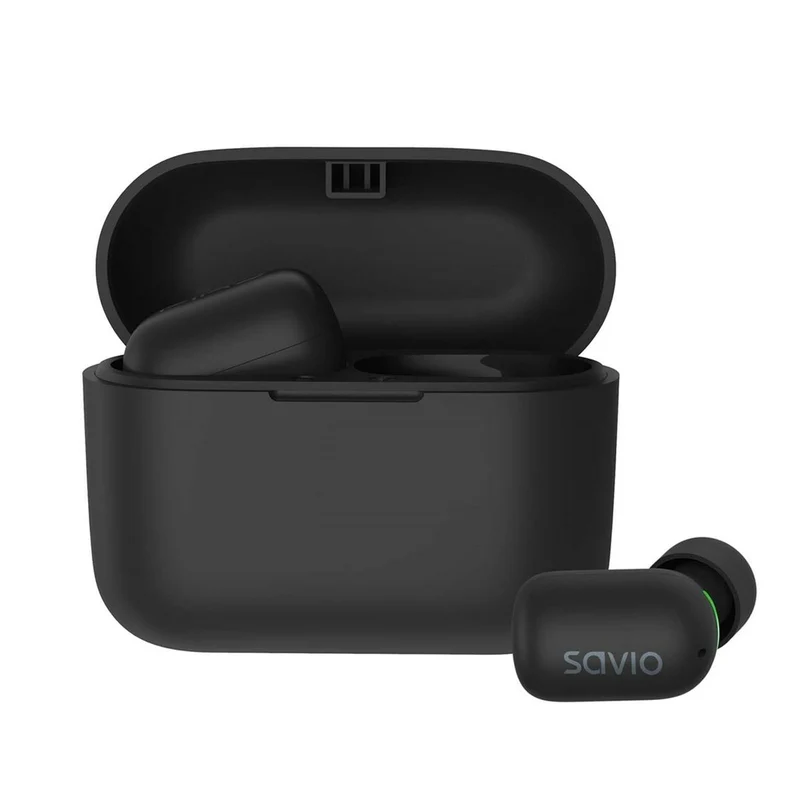 Cuffie Bluetooth intrauricolari Savio TWS-09 Nere
