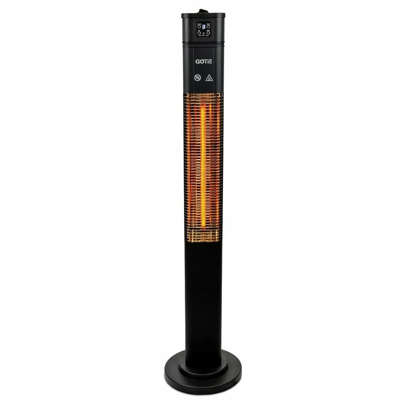 Stufa Gotie GOE-1600 Nera 1600 W