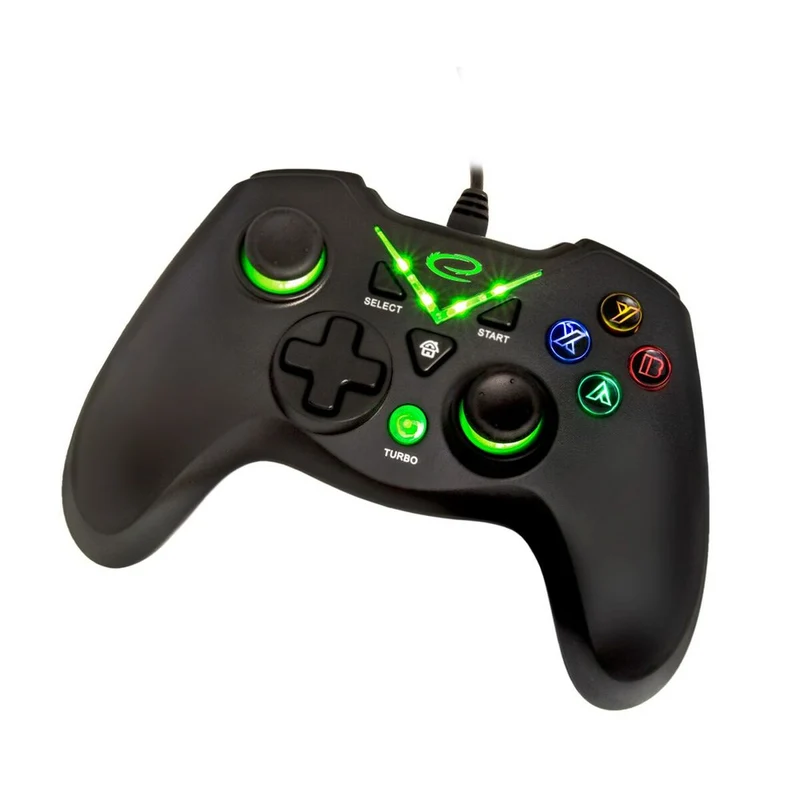 Gaming Control Esperanza Pirate EGG114K USB 2.0 Nero Verde Microsoft Xbox One PC Xbox Series X Xbox Series S