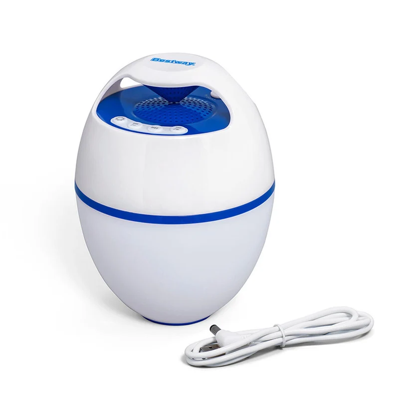 Altoparlante wireless galleggiante con LED Bestway bianco 6 W