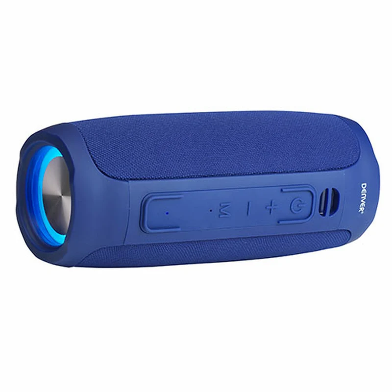 Altoparlante Bluetooth senza fili Denver Electronics 111151020420 Blu 2 x 8 W