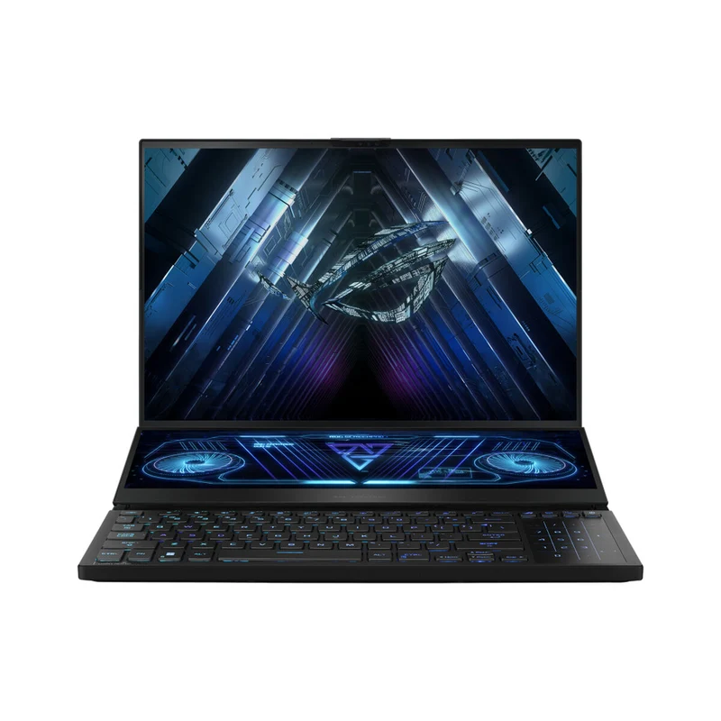Notebook Asus ROG Zephyrus Duo 16 2023 GX650PY-NM003W AMD Ryzen 9 7945HX Nvidia Geforce RTX 4090 2TB HDD + 2TB SSD 2 TB SSD 64 G