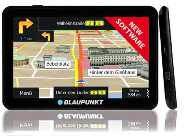 Blaupunkt Travel Pilot 74 Truck EU LMU 7" TMC navigatore portatile BLK505