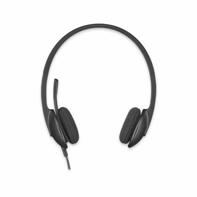 Cuffie con microfono Logitech 981-000475 USB 1,8 m Nero