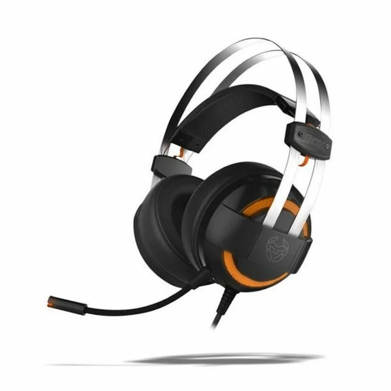 Cuffie da gioco con microfono Krom Kode 7.1 Virtual NXKROMKDE Nero