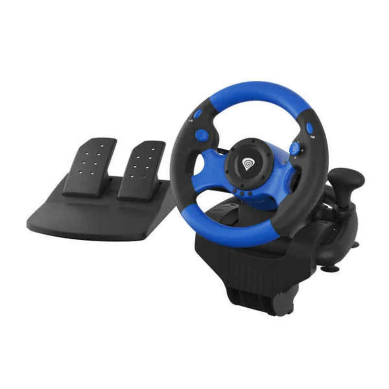 Volante da corsa Gaming Genesis IN-ACT-KSLNATKON0001 Blu