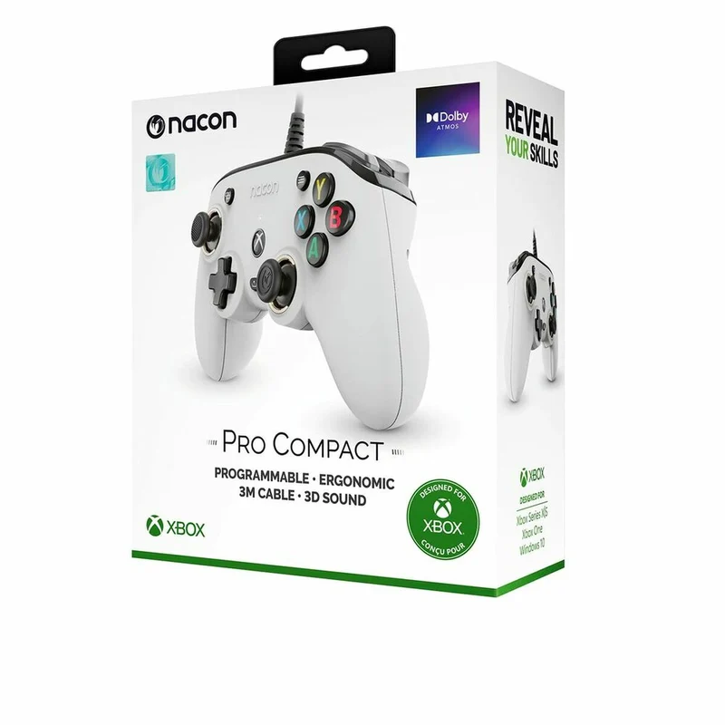Joystick per console per videogiochi Nacon XBXPROCOMPACTWHITE