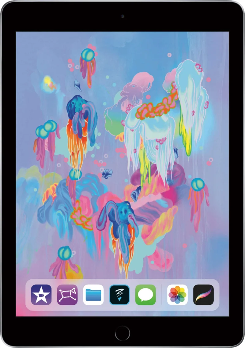 Apple iPad 9.7-inch (6th Generation) Wi-Fi 128GB Tablet – Refurbished