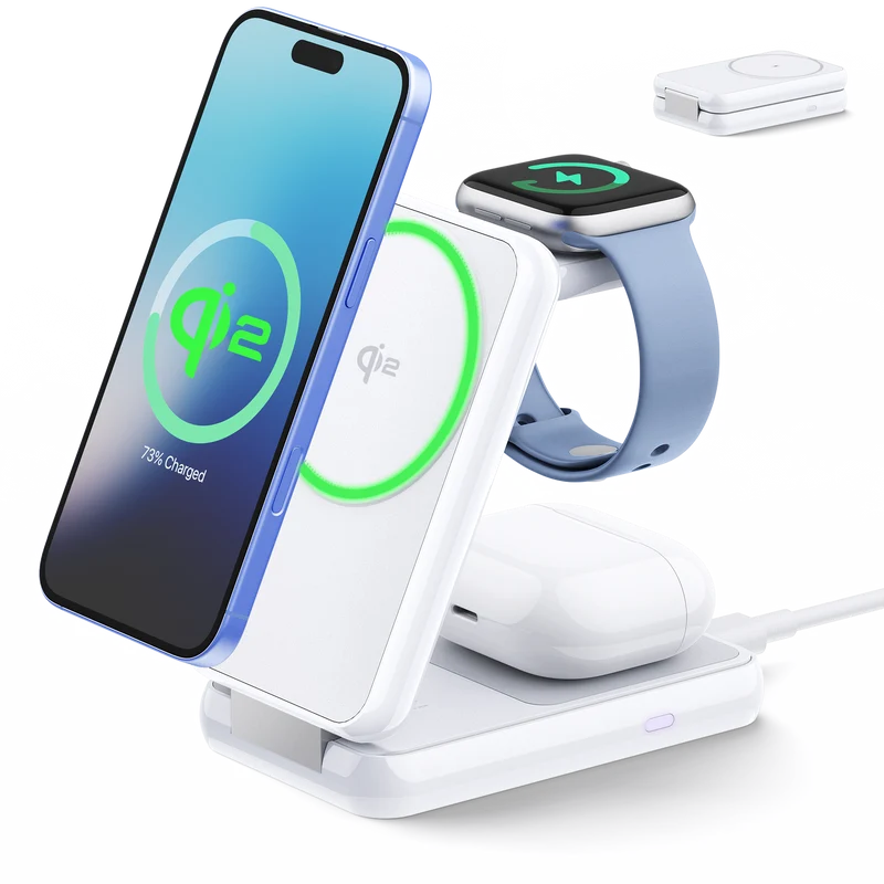 3-in-1 Foldable Wireless Charger
