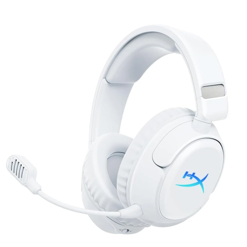 HyperX Cloud Flight 2 Wireless Bluetooth Gaming Headset for PC, PS5, PS4, Switch, Mac, Mobile - White