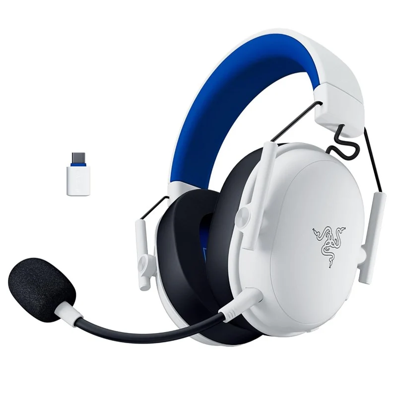 Razer BlackShark V3 X HyperSpeed Wireless Esports Gaming Headset for PlayStation - White