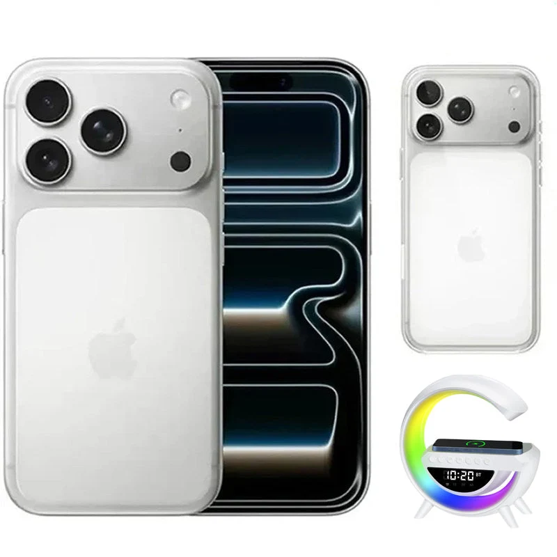 Apple iPhone 17 Pro Max 5G 1 TB - Silver - Japanese Version (eSIM) + Apple MagSafe Case (Assorted) + Wireless Charger