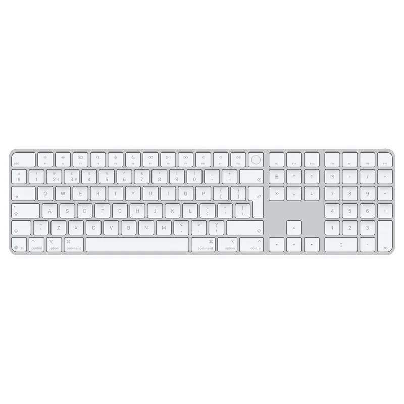 Magic Keyboard with Touch ID - Apple Silicon - British English - White