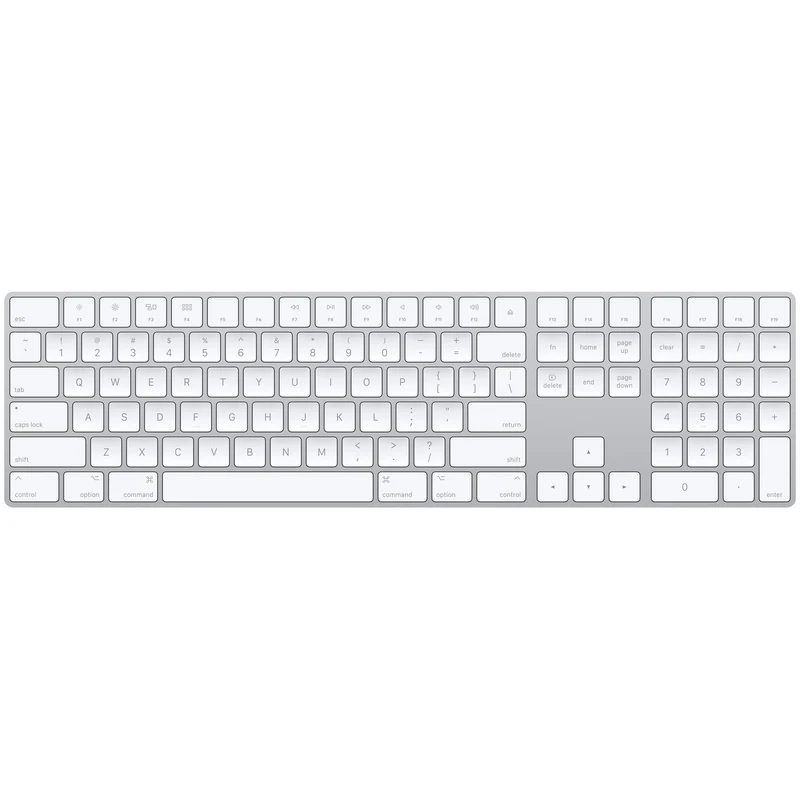 Magic Keyboard with Numeric Keypad - International English - Silver (USB-C)