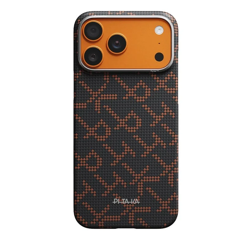 Pitaka iPhone 17 Pro Edge Case, Monogram Leaping