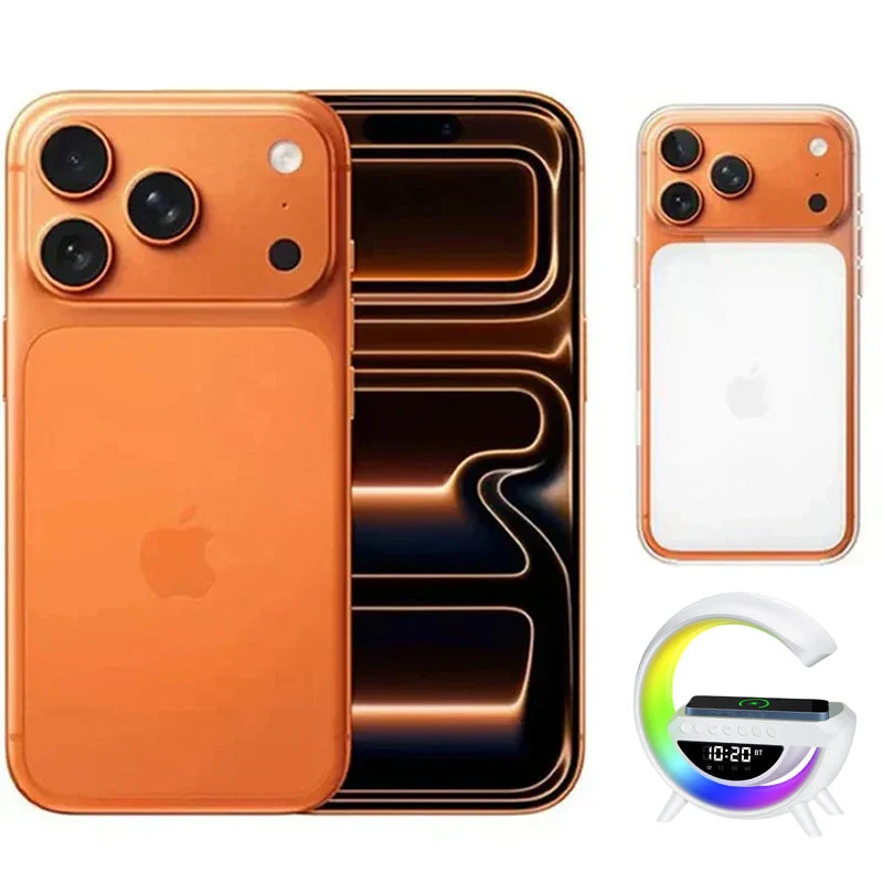 Apple iPhone 17 Pro Max 5G 256 GB, Cosmic Orange (Japanese) + Apple iPhone MagSafe Assorted Case + Magsafe Charger
