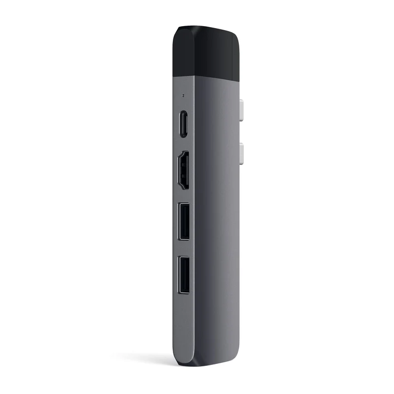 USB-C Pro Hub w/ Ethernet & 4K HDMI - Silver