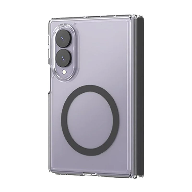 Araree Duple 360 Magsafe Cover For Z Fold 8, Clear Black