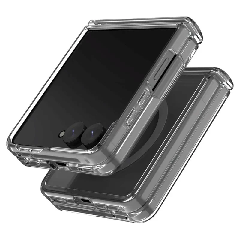 Araree Duple 360 Magsafe Cover For Z Flip 8, Clear Black