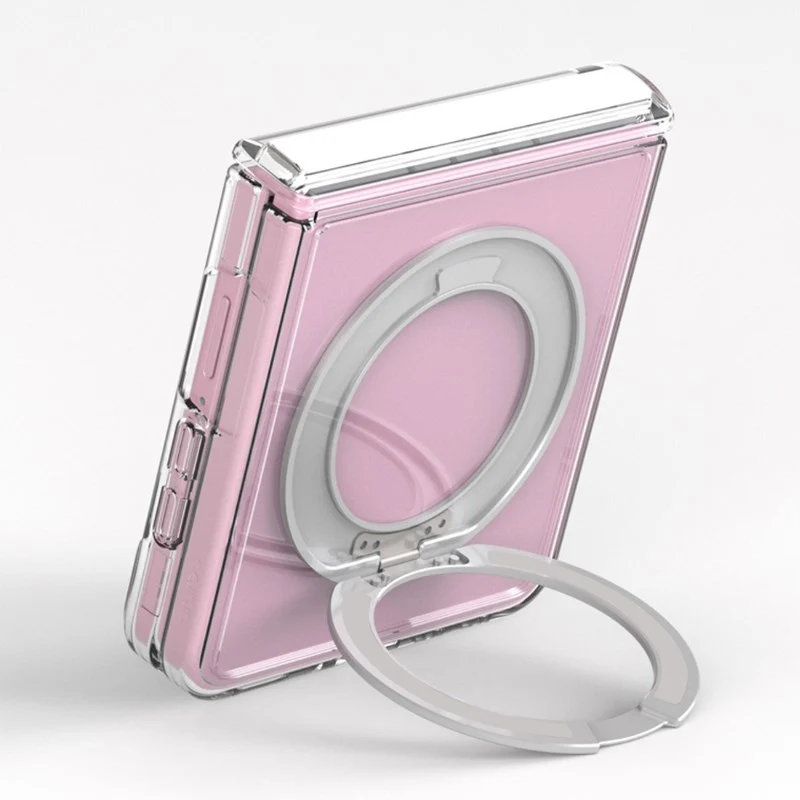Araree Duple 360 Magsafe Stand Cover For Z Flip 8, Clear