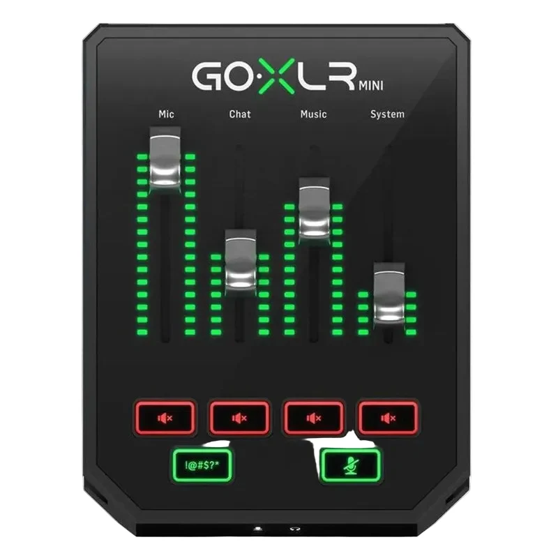 TC Helicon Go XLR Mini Online BroadCast Mixer With USB/Audio Interface and Midas Preamp