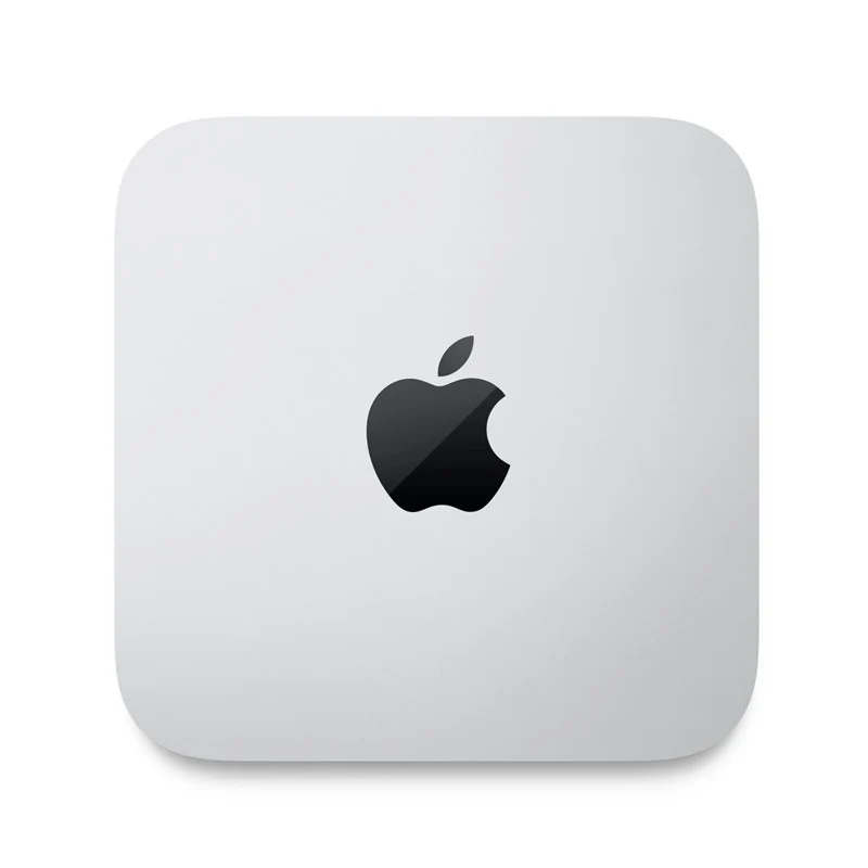 Apple Mac Mini, M2 with 8-Core CPU, 10-Core GPU, 16‑Core Neural Engine, 8 GB RAM, 256 GB SSD, Gigabit Ethernet, Two Thunderbolt 4 Ports, HDMI Port, Two USB-A Ports, Headphone Jack