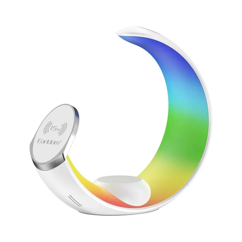 Earldom 4 in 1 Magnetic Wireless Charger with LED RGB Light