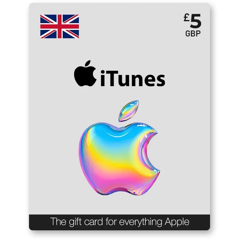 Apple iTunes Gift Card £5 - UK