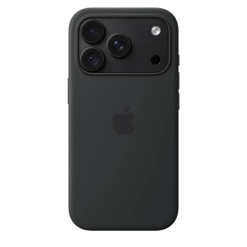 iPhone 18 Pro Silicone Case with MagSafe - Black