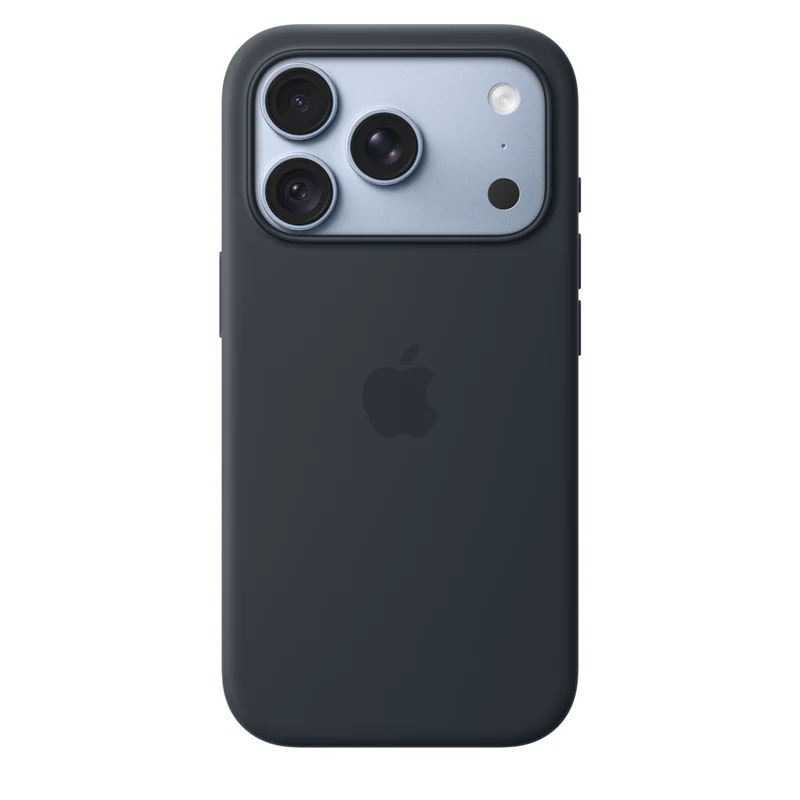 iPhone 18 Pro Silicone Case with MagSafe - Navy Blue